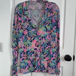 取寄) リリー ピュリッツァー レディース シー ビュー ボタンダウン